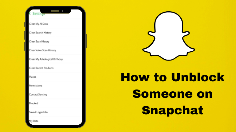 How to Unblock Someone on Snapchat