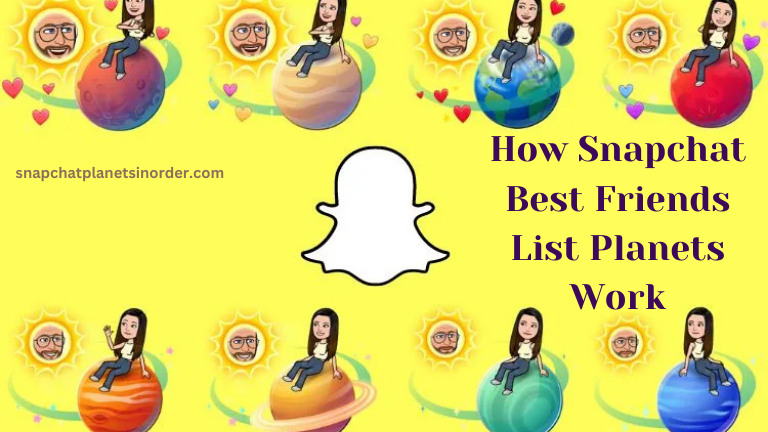 Snapchat Best Friends List Planets