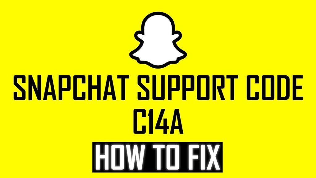 Snapchat Support Code C14A