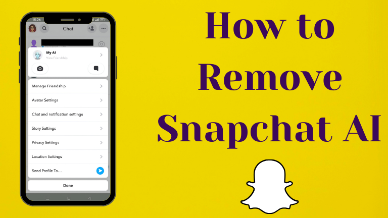 How to Remove Snapchat AI