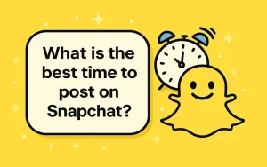 what is the best time to post on Snapchat