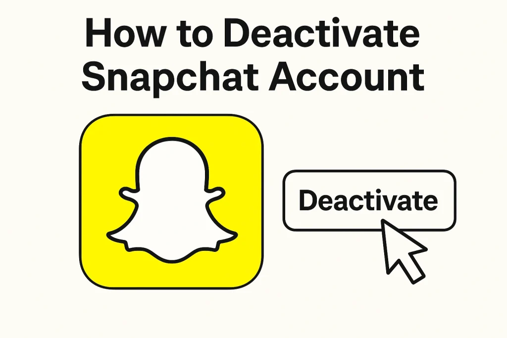 How to Deactivate Snapchat Account